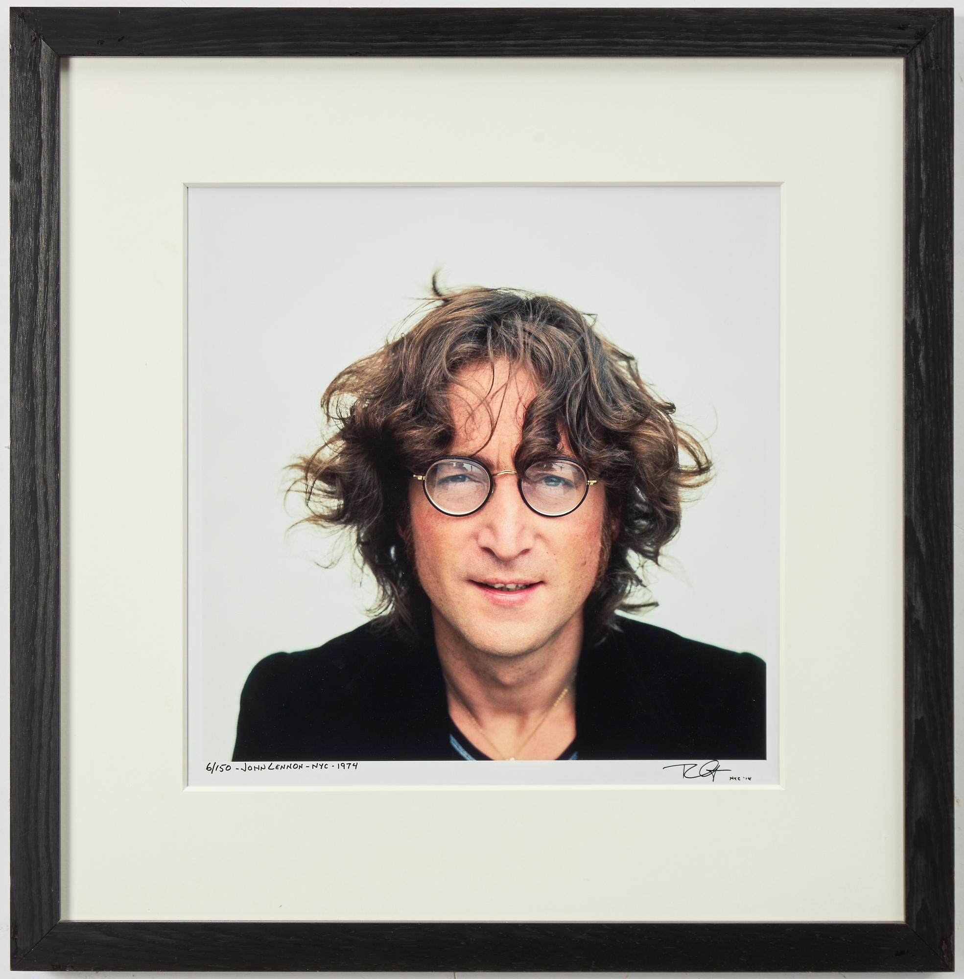 Bob Gruen, "John Lennon, NYC", 1974.