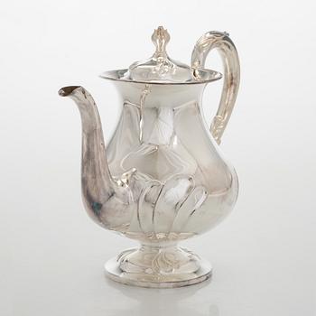 Kahvikannu, hopea, Kultakeskus Tavastehus, 1992.