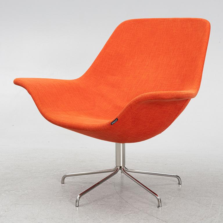 Michael Sodeau, fåtölj, "Oyster Low", Offecct.