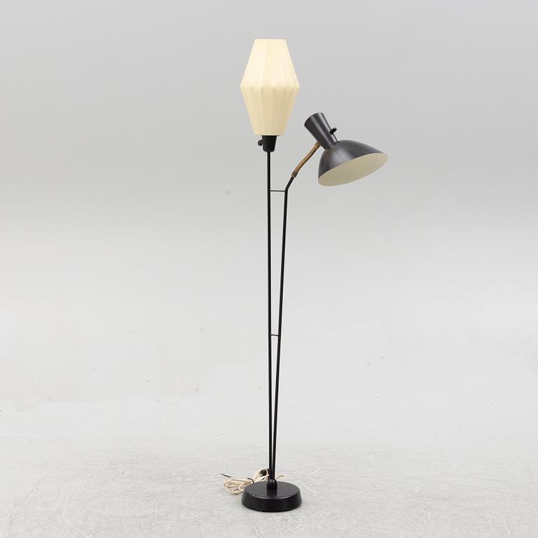 Floor lamp, Sweden, mid-20th century.