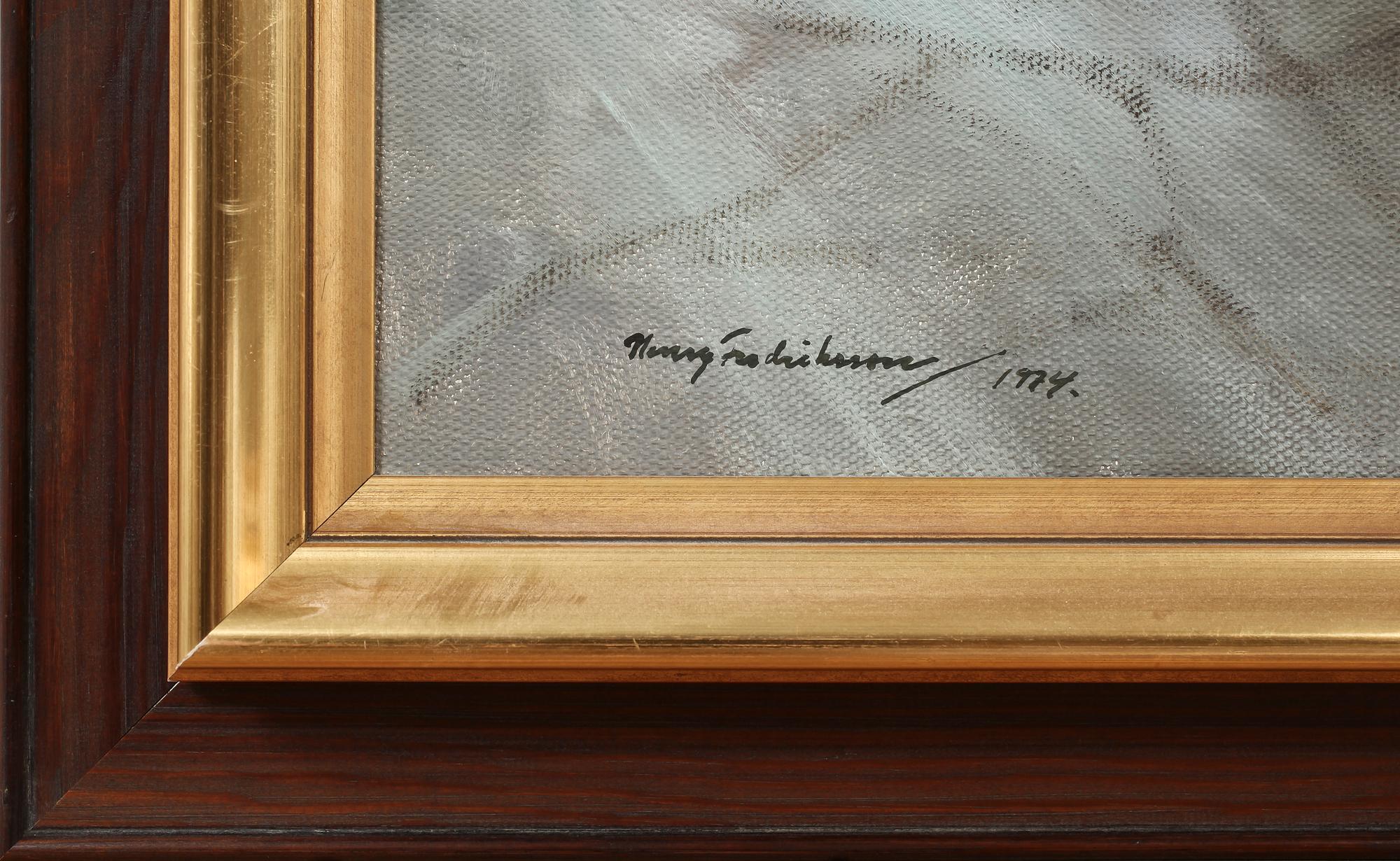 HENRY FREDRIKSSON, olja på duk, sign o dat 1974.