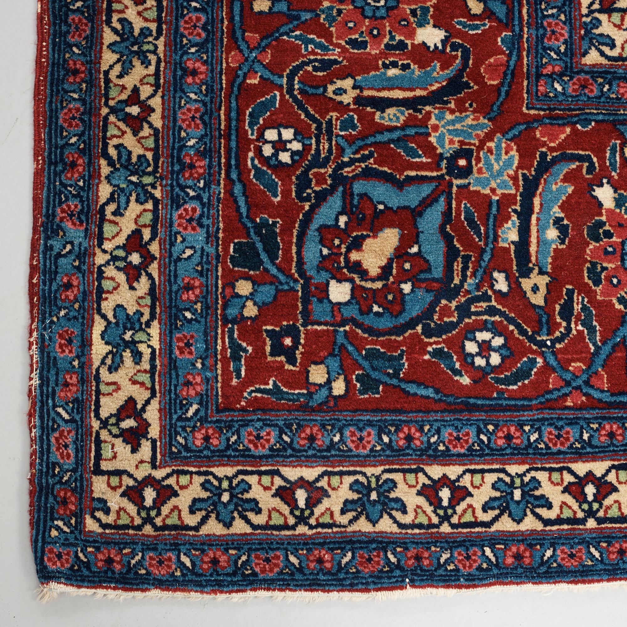 SEMI-ANTIQUE TABRIZ. 422,5 x 312 cm.