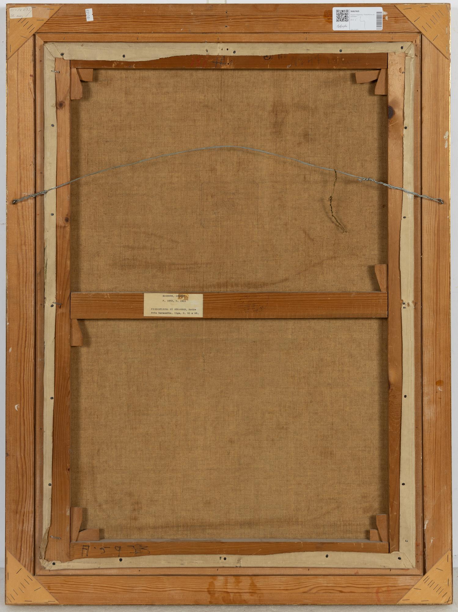 August Hagborg, "Vid havet" (By the Sea).