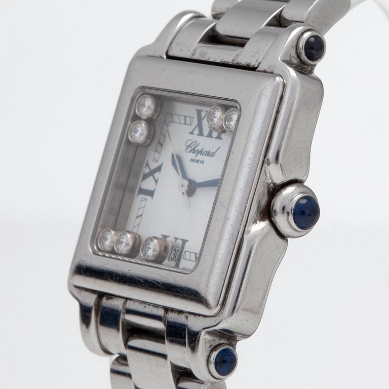 CHOPARD, Genève, Happy Sport, wrist watch, 27 x 24,5 mm,