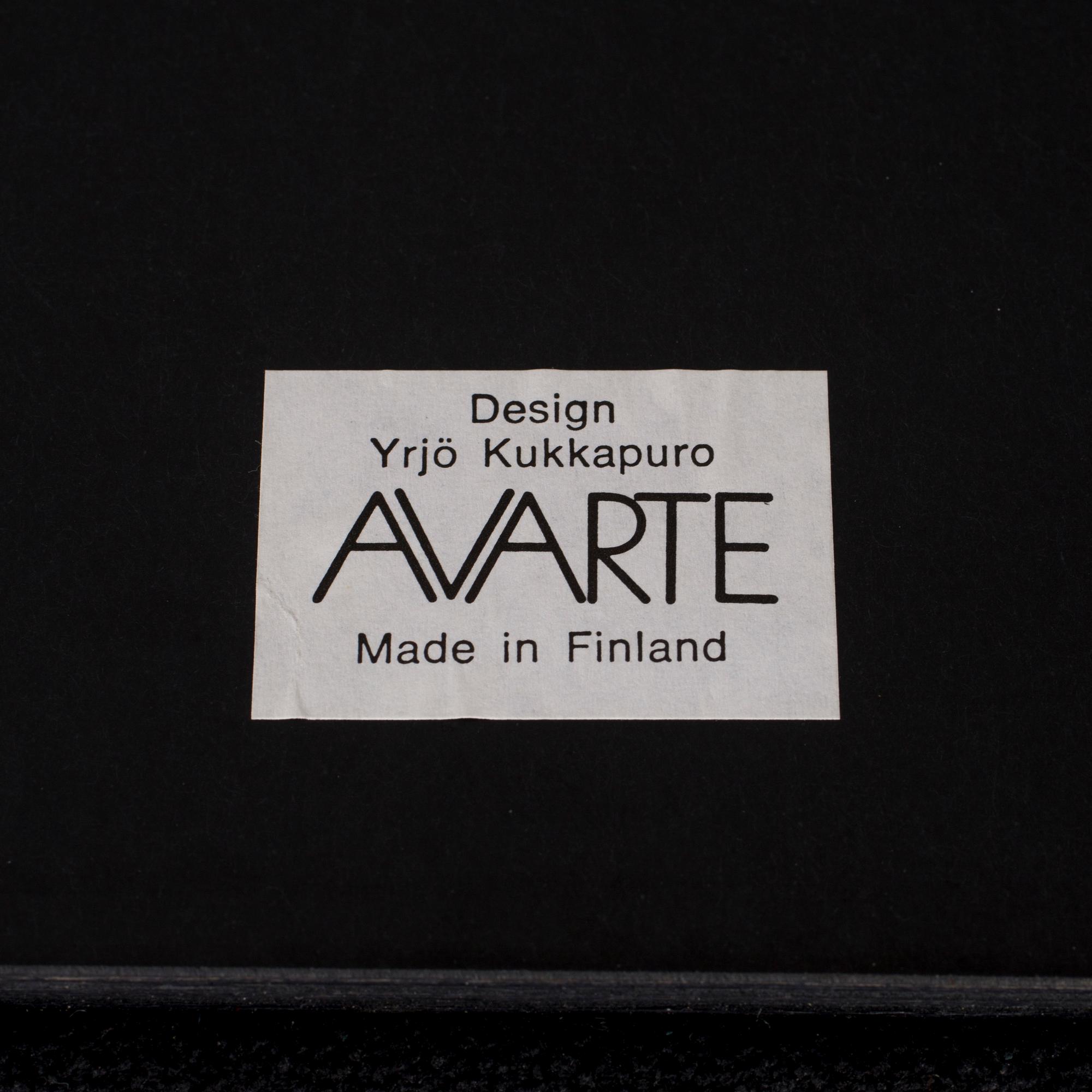 GUNGSTOLAR, ett par, Yrjö Kukkapuro, Avarte Finland.