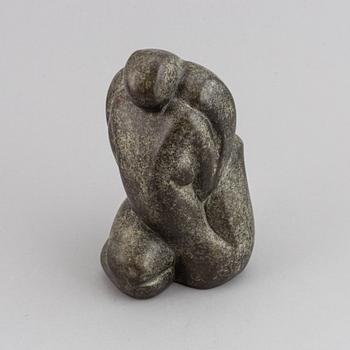 Unknown artist 20th Century. Sculpture.  Bronze. Signed with monogram CT. Ed 3/3.