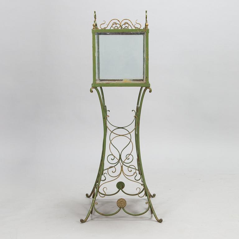 Terrarium/akvarium, viktoriansk stil, omkring 1900.