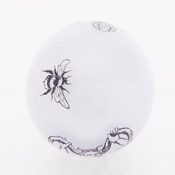ELLA VARVIO, a glass sculpture, signed Ella Varvio 2017.