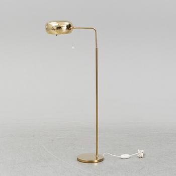 A brass floor light, Bergboms, second half of the 20th Century.