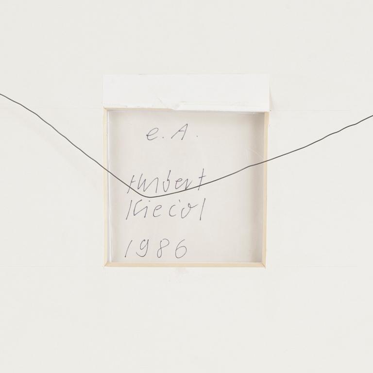 HUBERT KIECOL, aquatint, sign, numr e.A, dat 1986 a tergo.