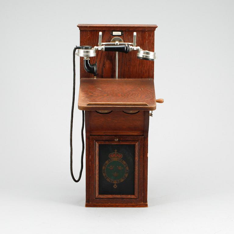 VÄGGTELEFON, 1900-tal.