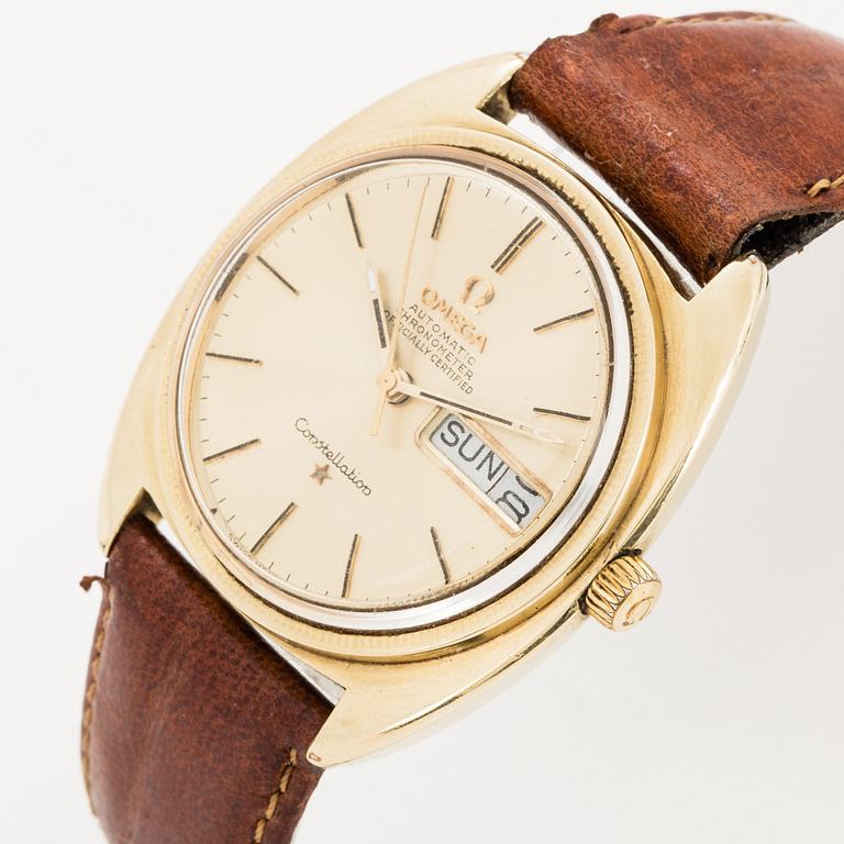 Omega, Constellation, Chronometer, wristwatch, 35 mm.