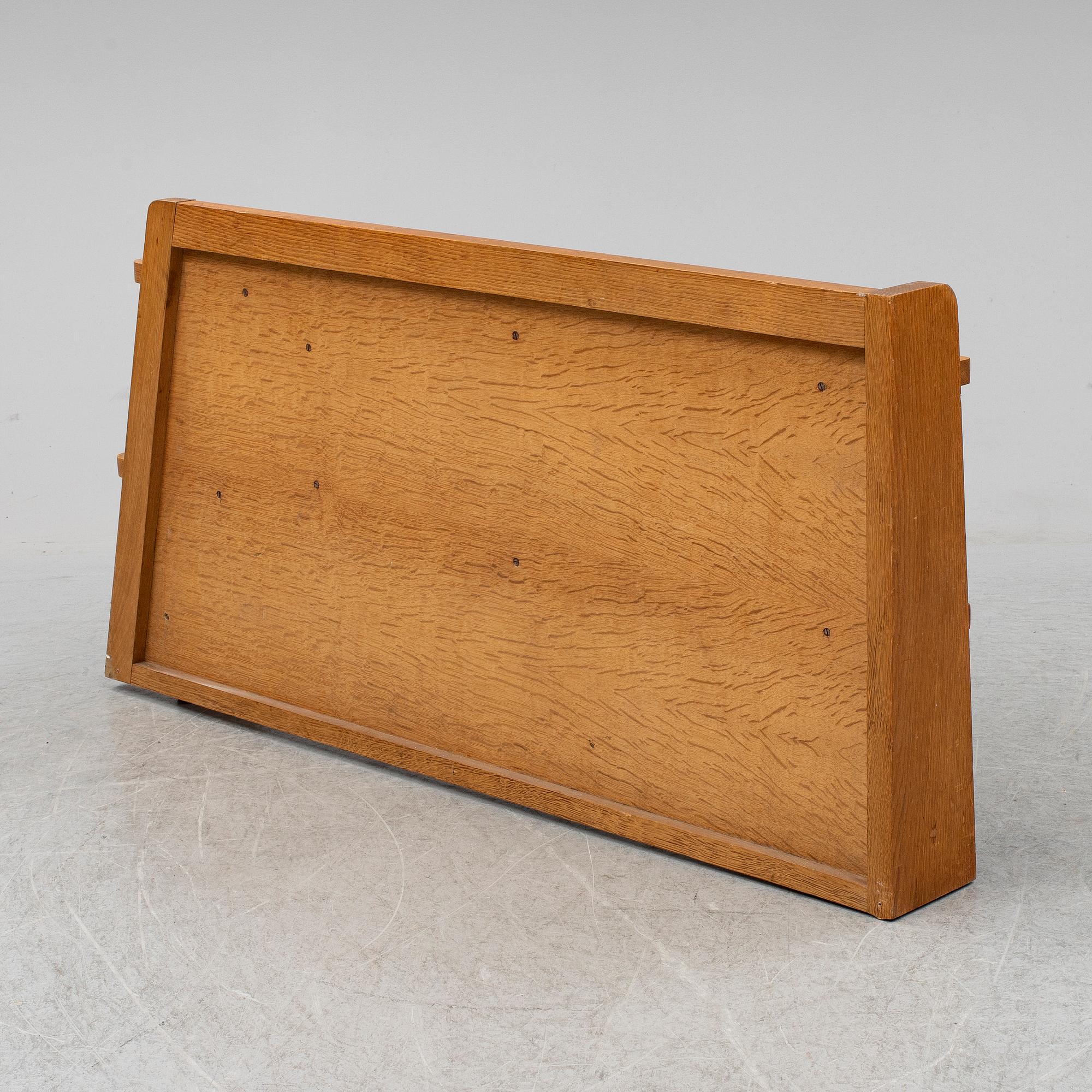 GUILLERME et CHAMBRON, an oak shelf.