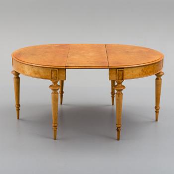 A second half of the 19th century dining table.