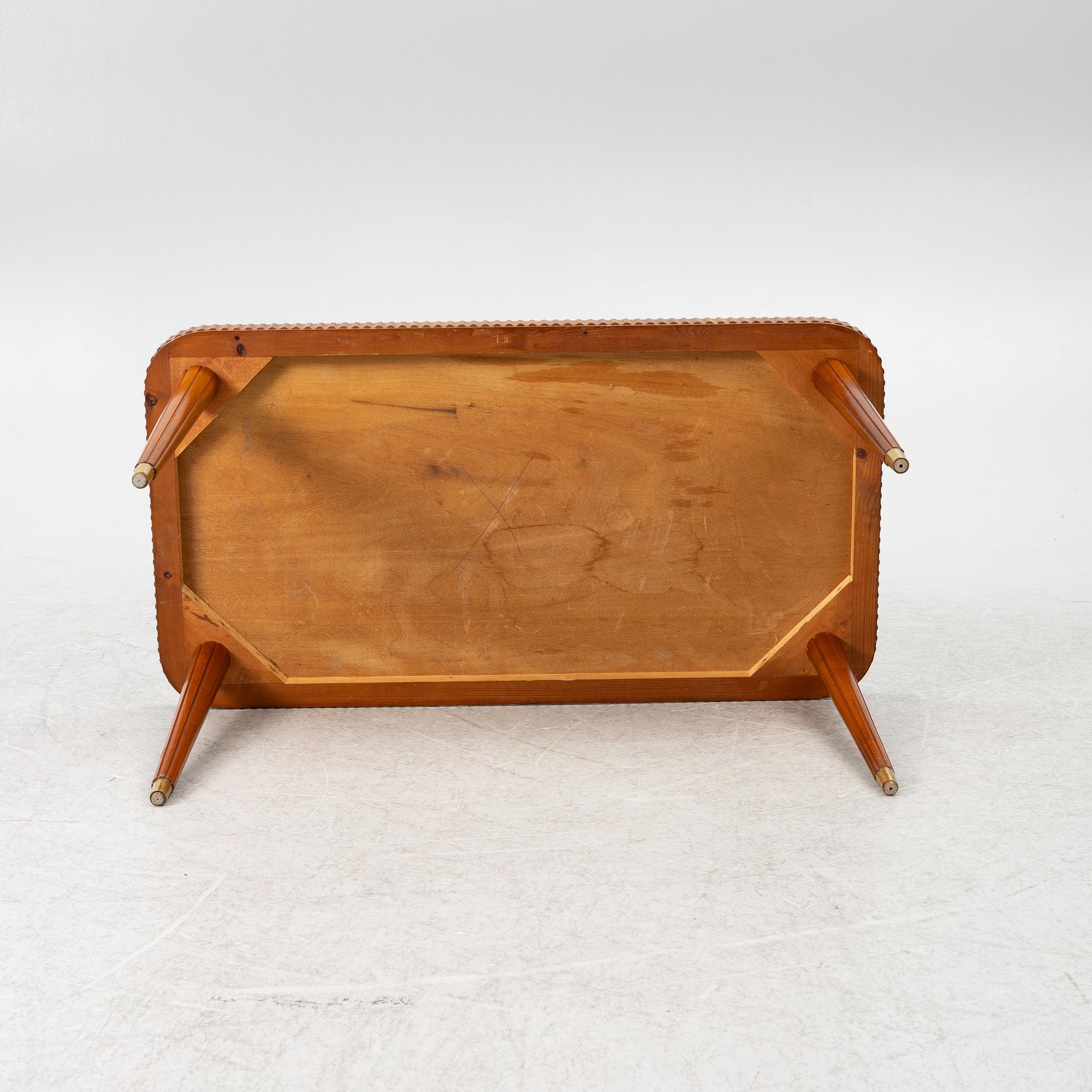Coffee table, Swedish Modern, 1940s.
