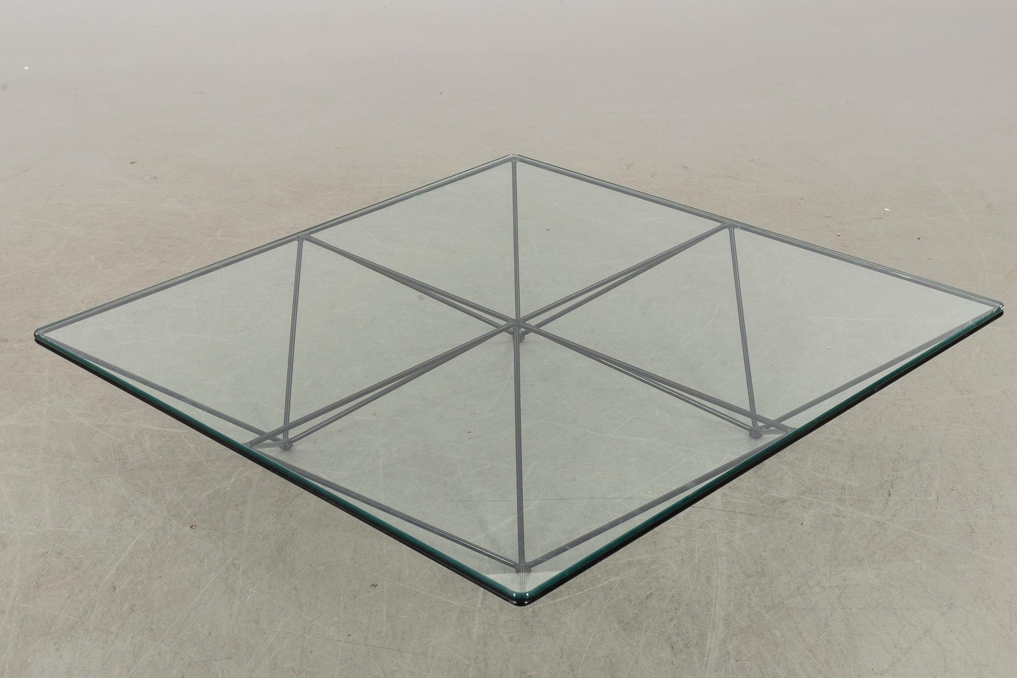 PAOLO PIVA, coffe table, "Alanda", B & B Italy.