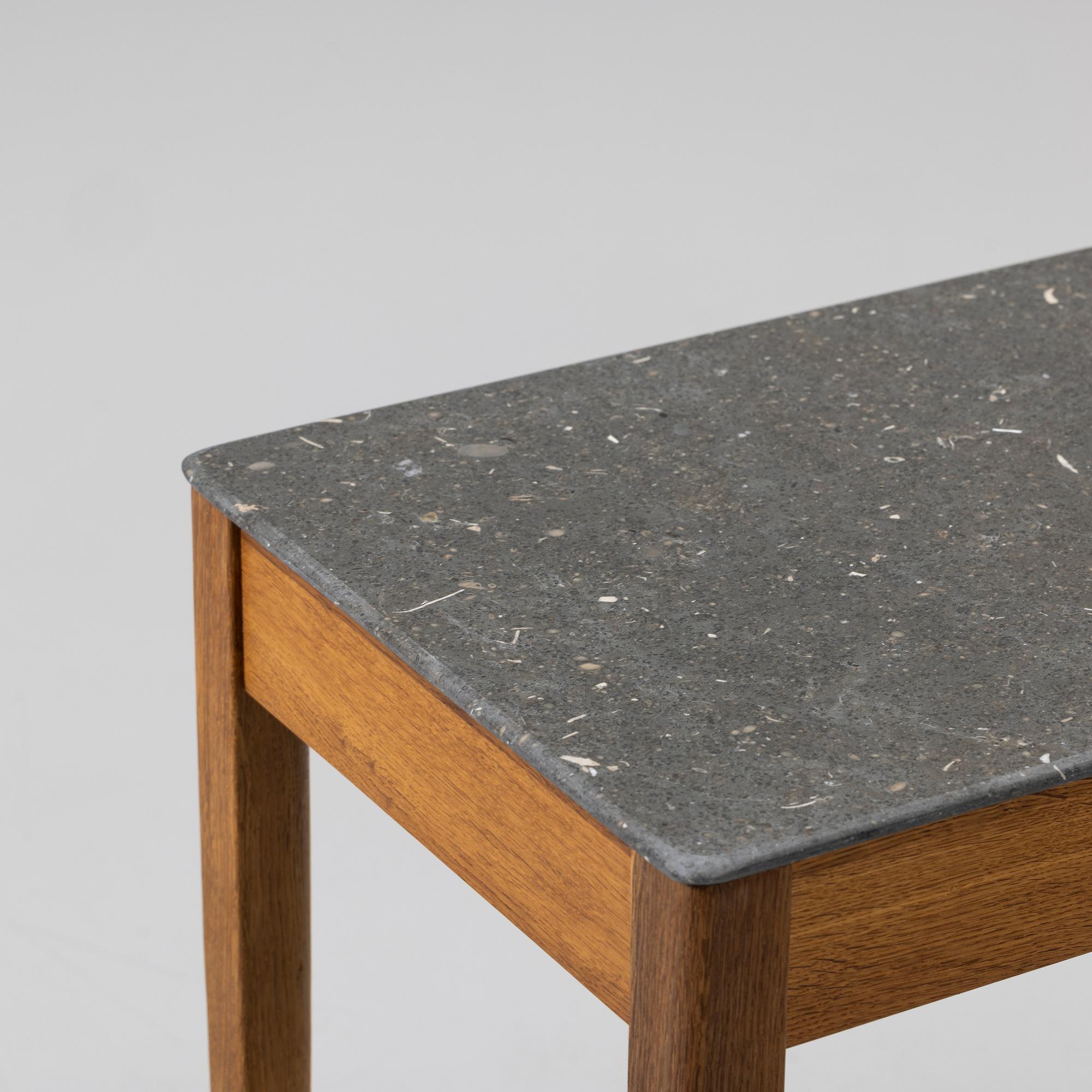 Sideboard with stone top, Three Centuries, 21st century.