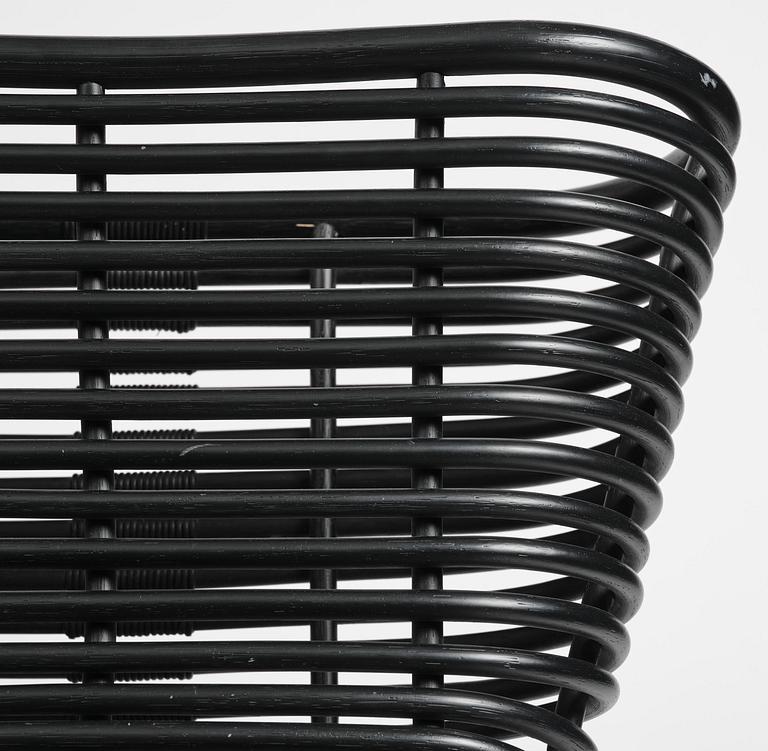 Enzo Berti, a pair of "Kora" lounge chairs, Ferlea, Italy, post 2004.