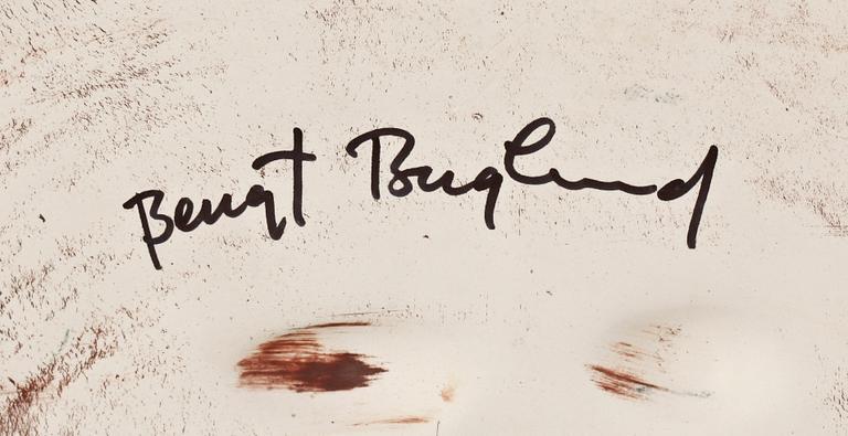 VÄGGRELIEF, keramik, Bengt Berglund Gustavsberg. Sign.