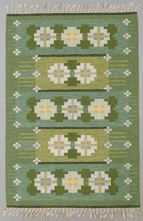 MATTA, rölakan, monogramsignerad IS, Ingegerd Silow, ca 204 x 139 cm.