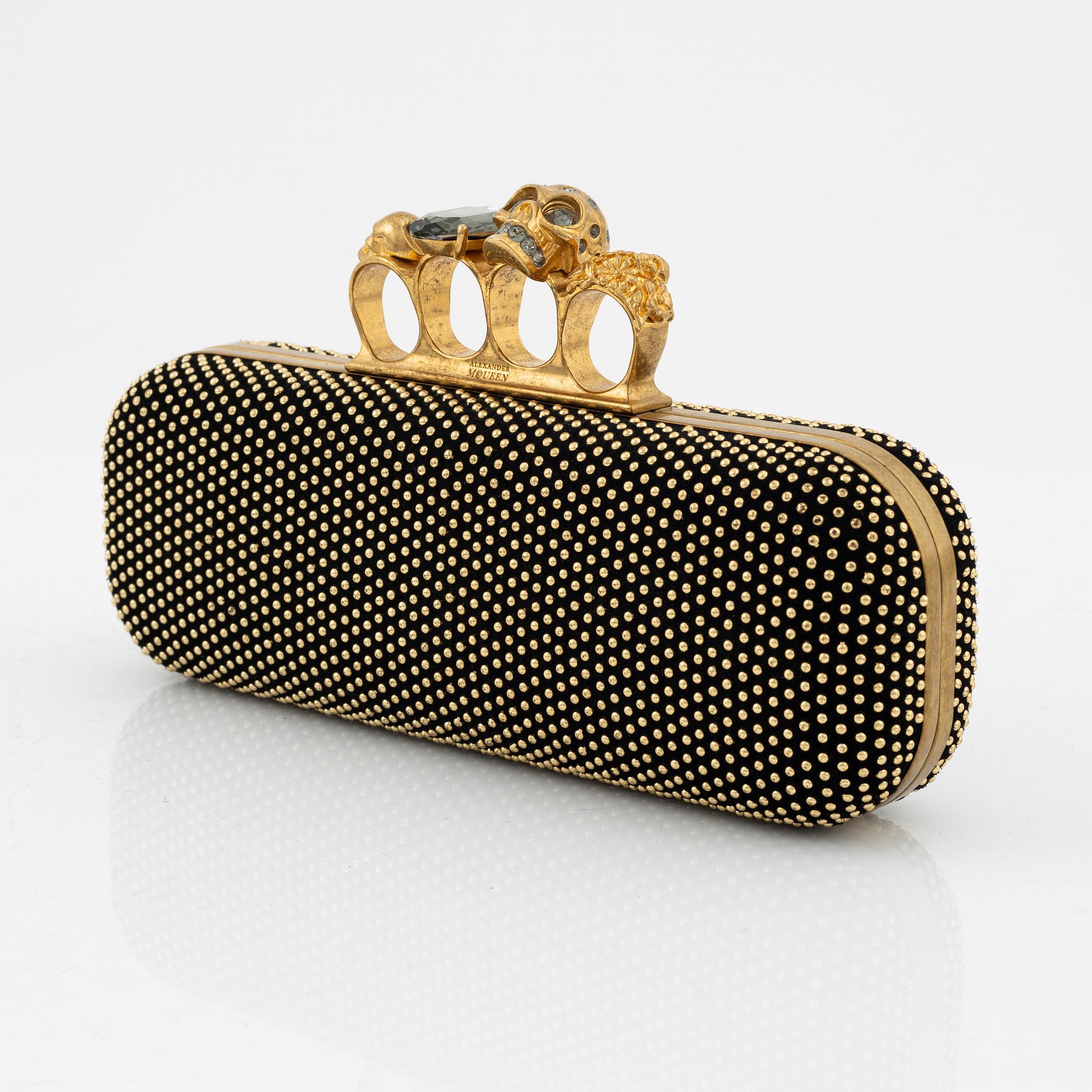 Alexander McQueen, clutch.