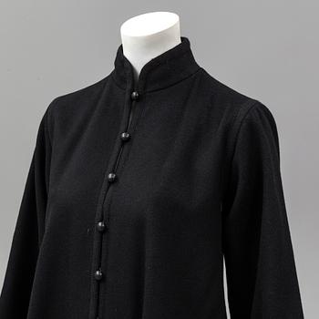 YVES SAINT LAURENT, a 1960's-70's coat, size 36.