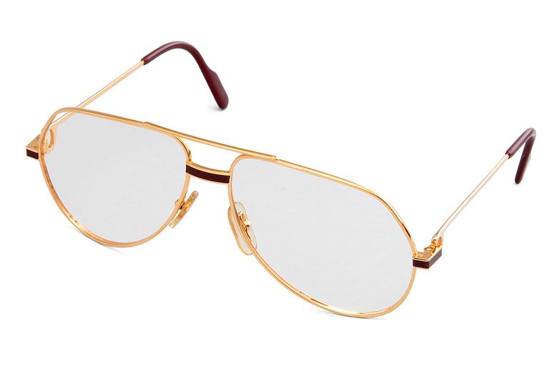 GLASSES/SUNGLASSES, Cartier.