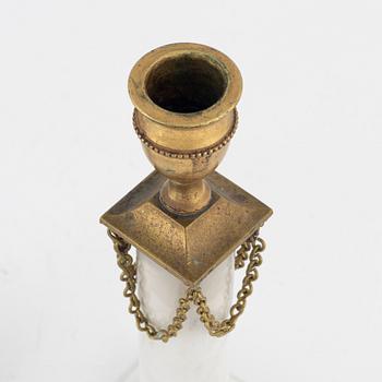 Ljusstakar, ett par, gustaviansk stil, omkring 1900.