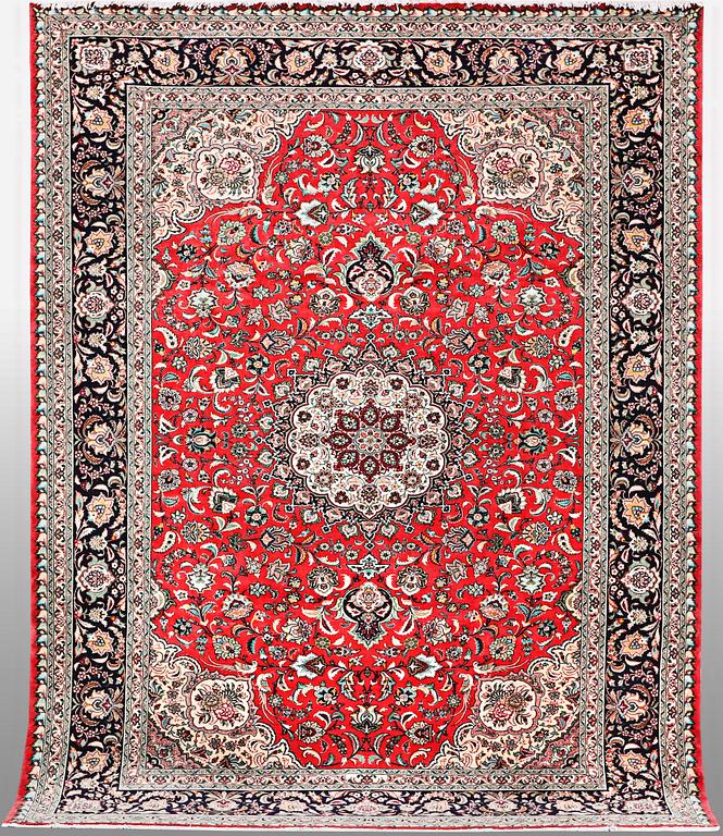 Matta, Täbriz, part silk, 60 Raj, ca 288 x 200 cm.