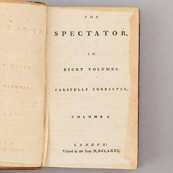 1700-talslitteratur (17 vol.).