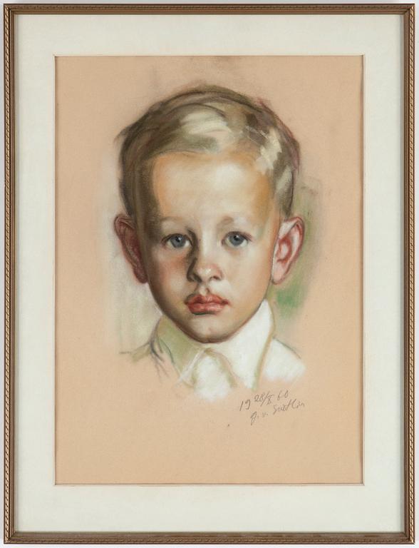 GEORGES VON SWETLIK, pastell, signerad och daterad 28/X 1960.