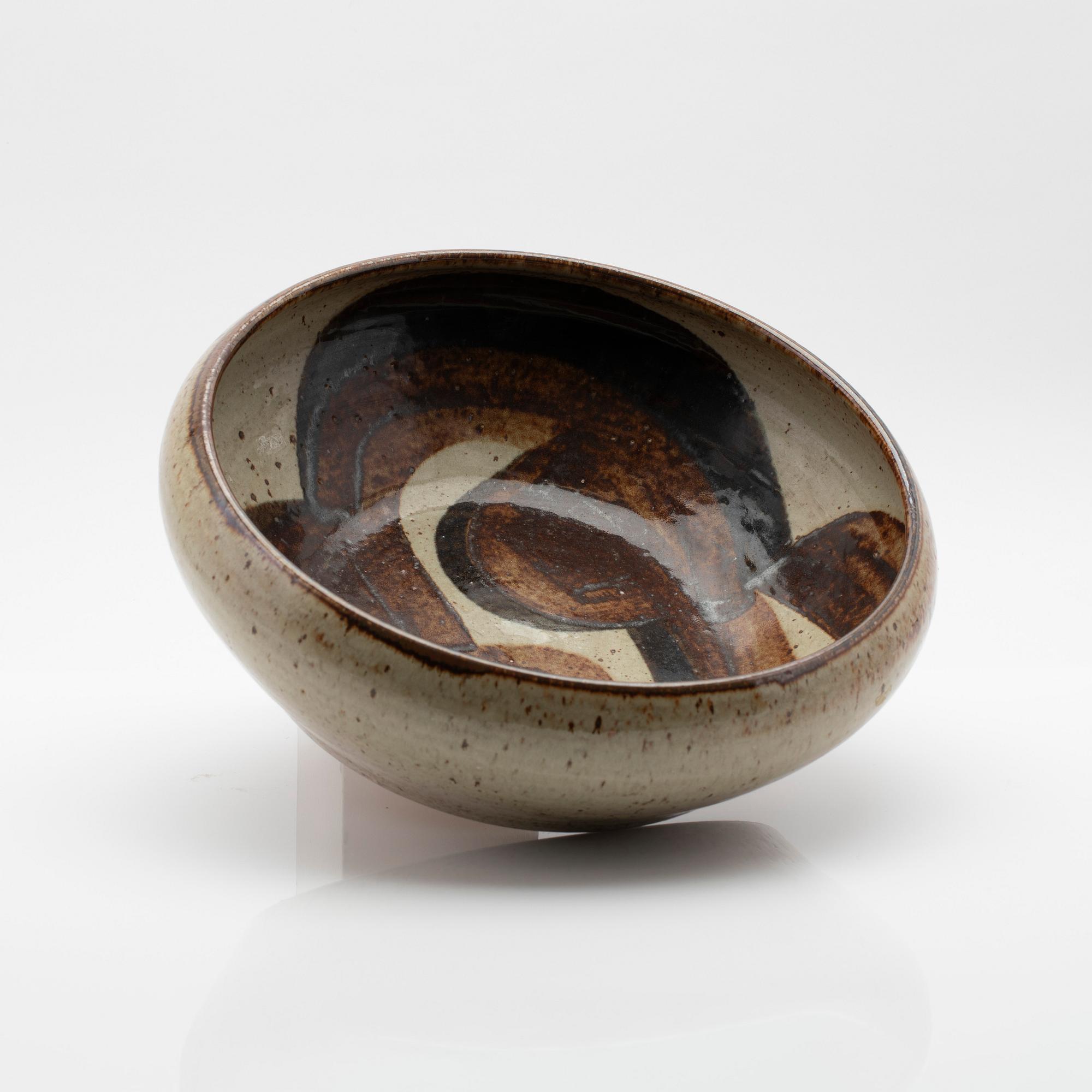 Bertil Lundgren, Bowl, Rörstrand, 1970s.