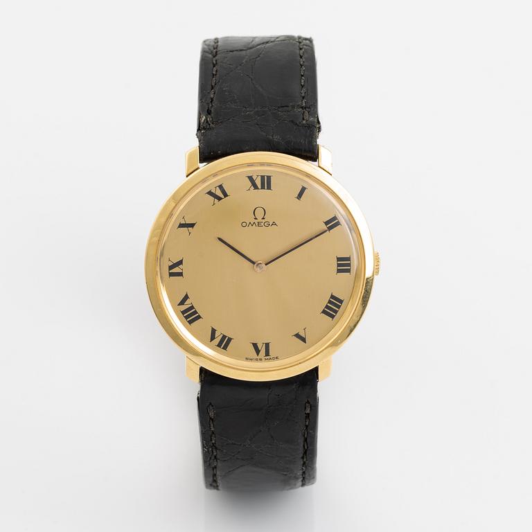 Omega, wristwatch, 33 mm.