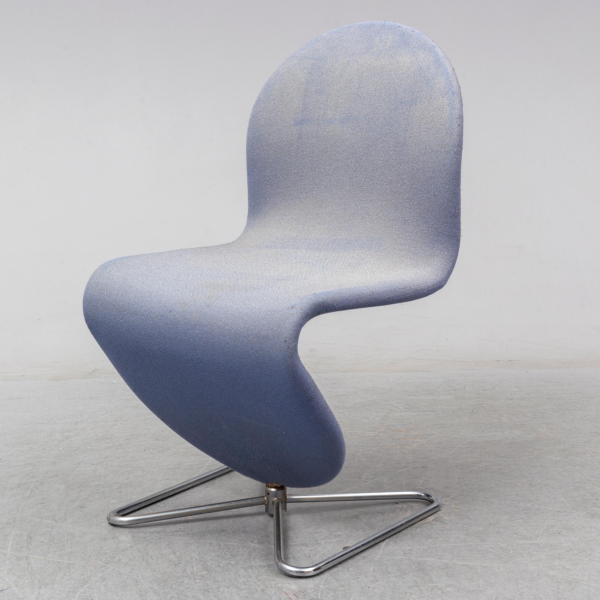 VERNER PANTON, 'System 1-2-3' chair, Fritz Hansen.