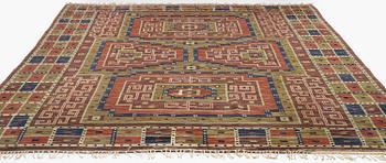 Märta Måås-Fjetterström, a carpet, 'Storkorset' ('Åhléns matta'), knotted pile, c. 380 x 323 cm, signed MMF.