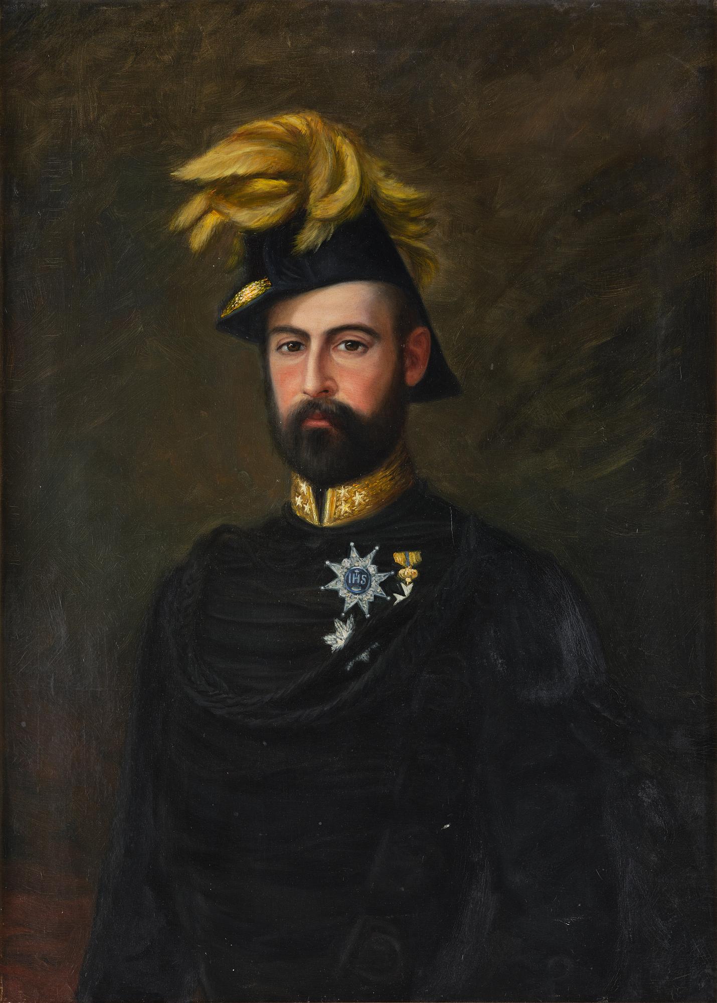 Okänd konstnär, 1800-tal, "Karl XV" (1826-1872).