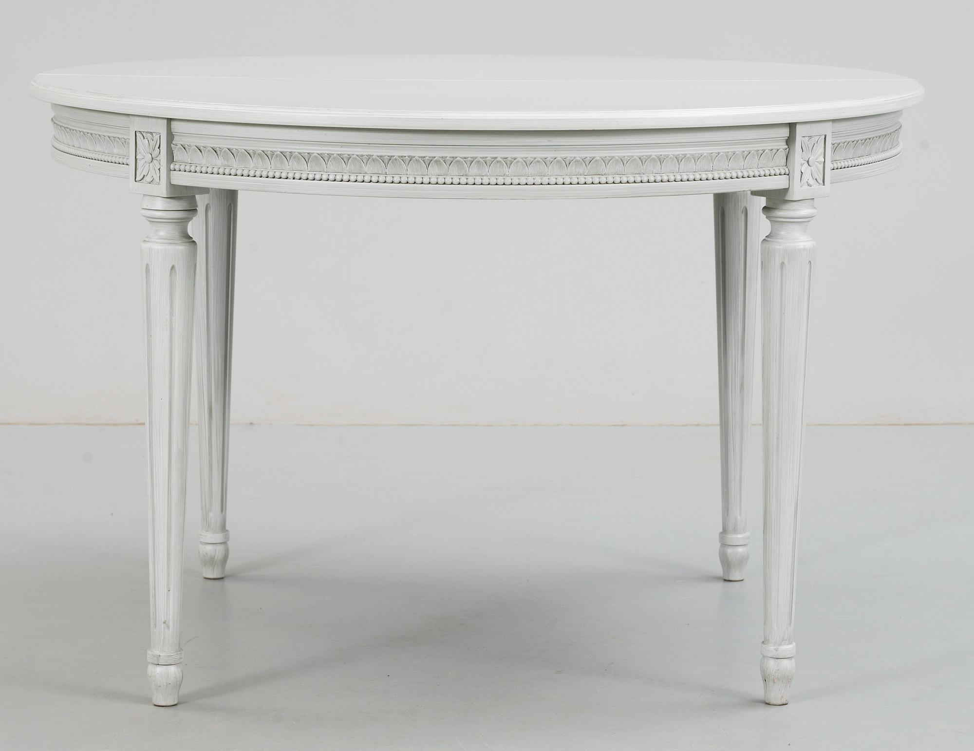 MATSALSGRUPP, 11 delar. Gustaviansk stil, 1900-tal.