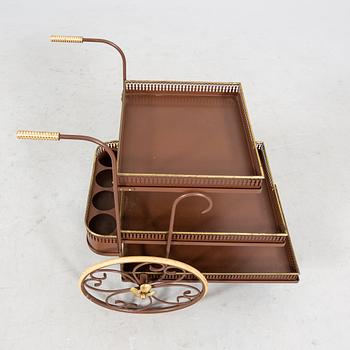 A mid 1900s serving trolley.