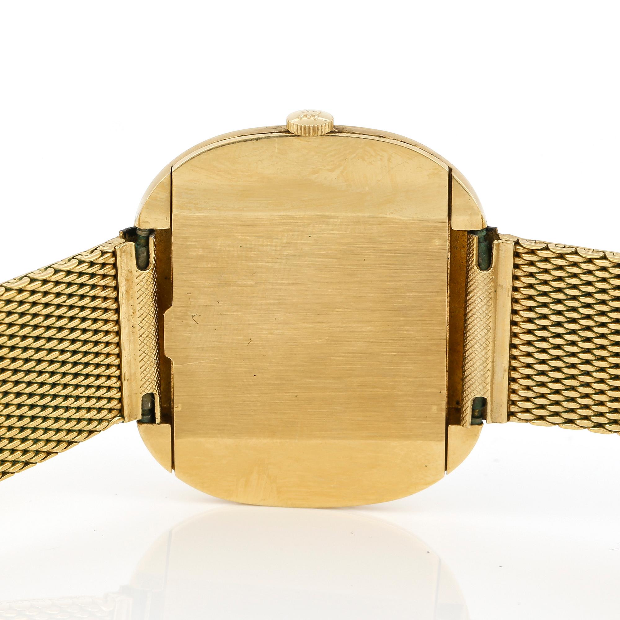 ARMBANDSUR, Ebel, 18K guld, Geneva, Schweiz, efter 1934.  Vikt ca 54,88 g.