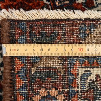 An antique/semi-antique Abadeh rug, Western Iran, c. 202 x 150 cm.