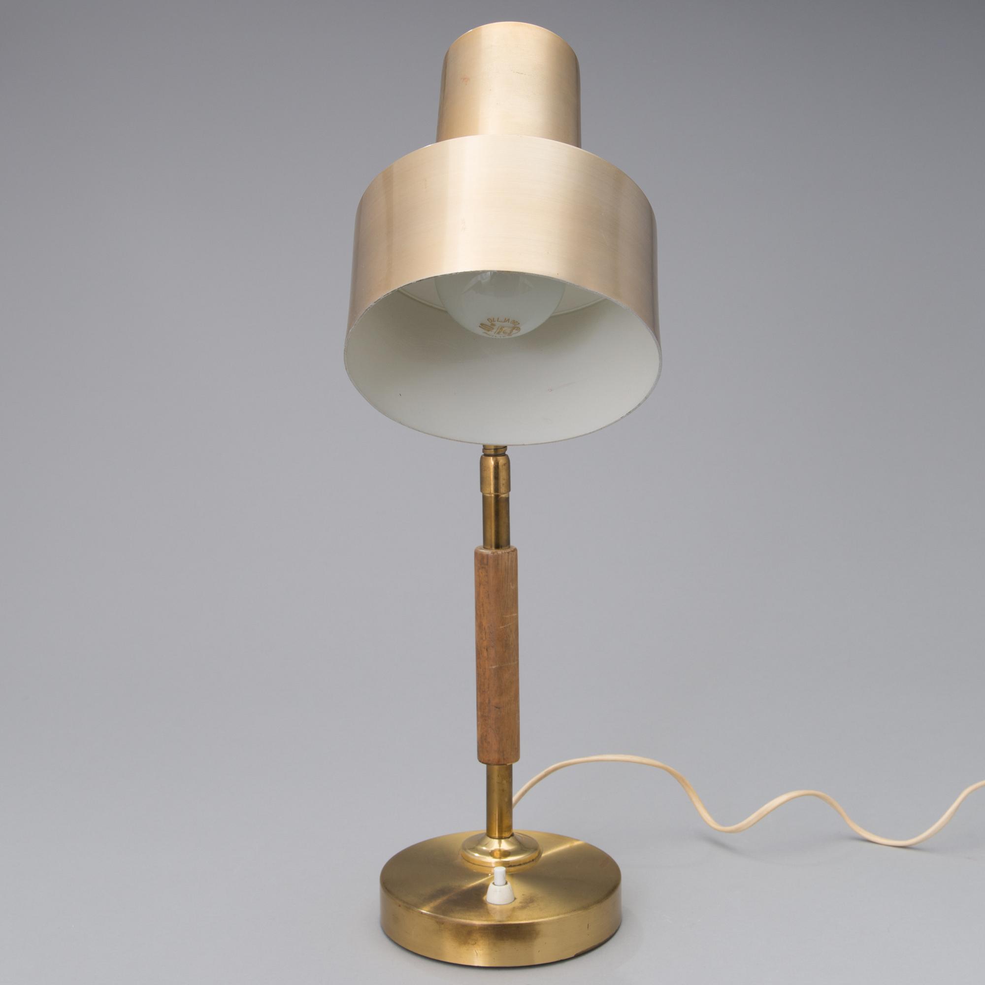 BORDSLAMPA, Armaturhantverk Tibro, 1970-tal.