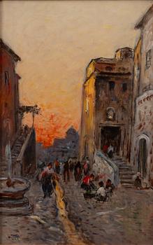 Wilhelm von Gegerfelt, Sunset, Venice.
