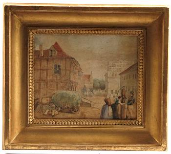 FRITZ VON DARDEL, tillskriven, akvarell, ej sign.