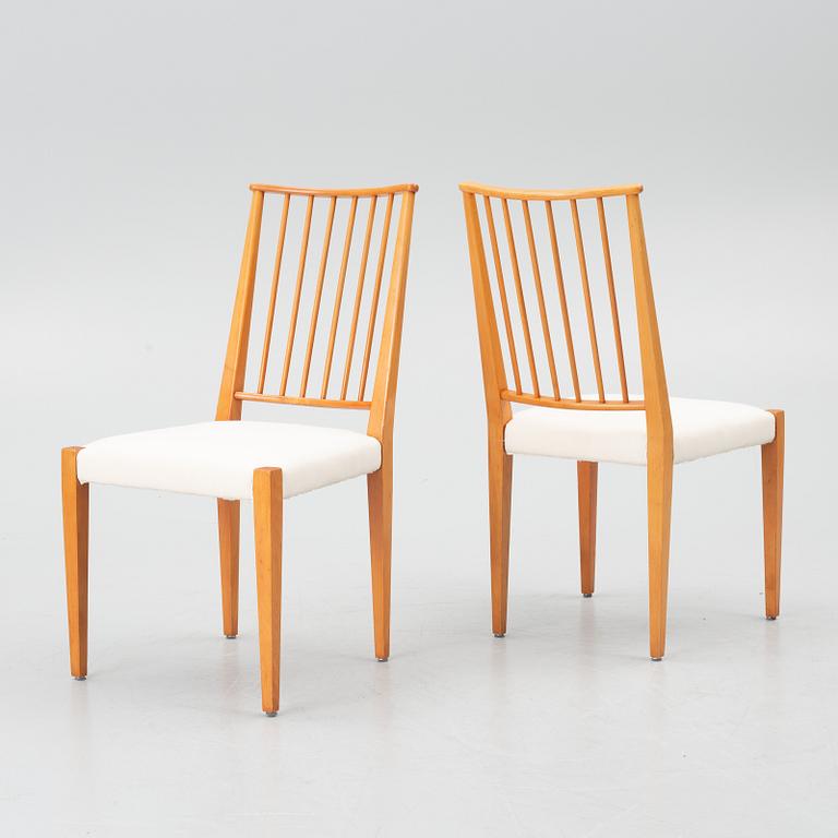 Josef Frank, eight model 970 chairs, Svenskt Tenn, Sweden.
