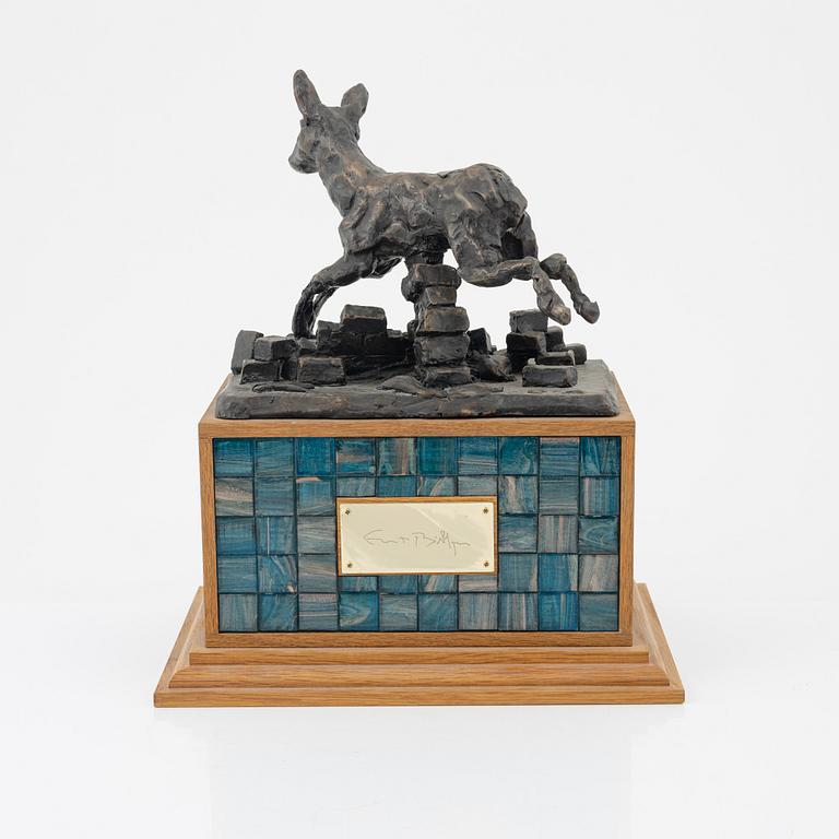 Ernst Billgren, sculpture, bronze, signed. Ed 90.