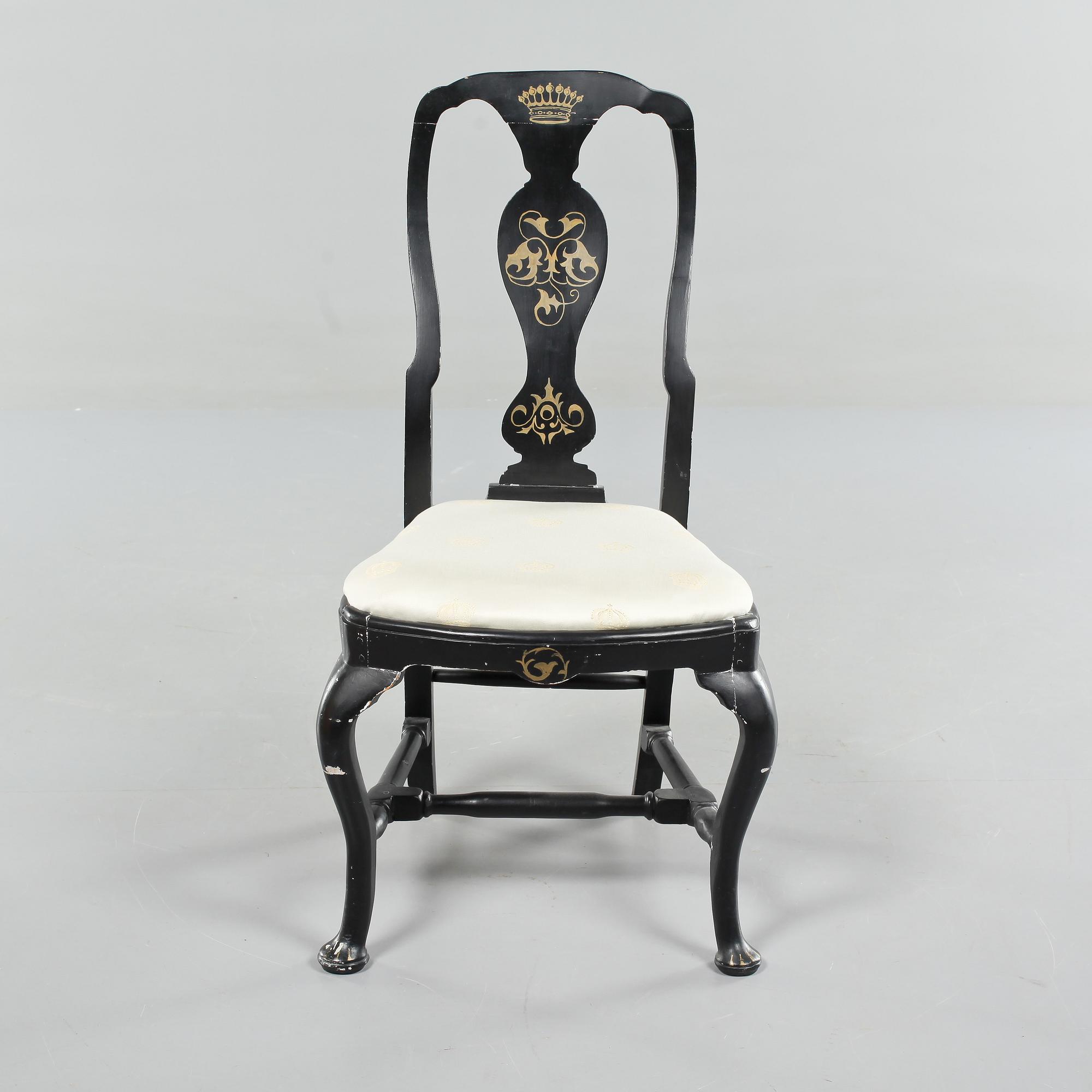 STOL, senbarock, 1700-tal.