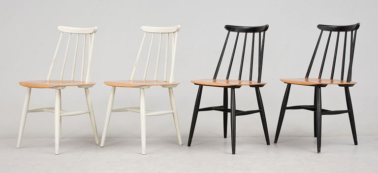 STOLAR, 4 st, "Fanett", Ilmari Tapiovaara, Edsbyverken.