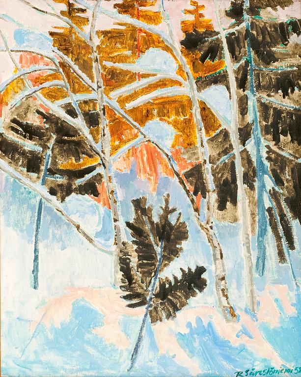 Reidar Särestöniemi, WINTERLANDSCAPE.