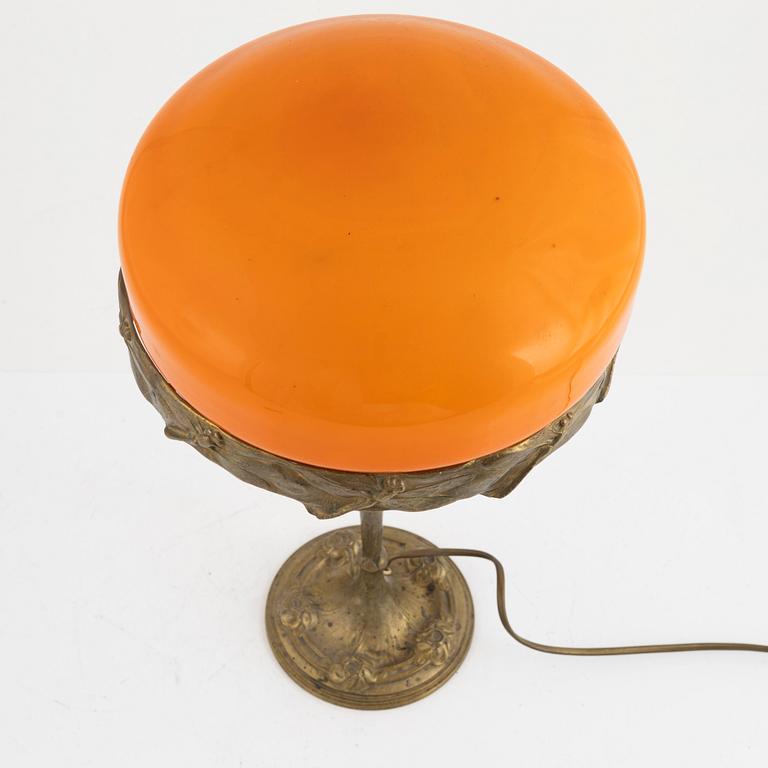 Table lamp, early 20th century.