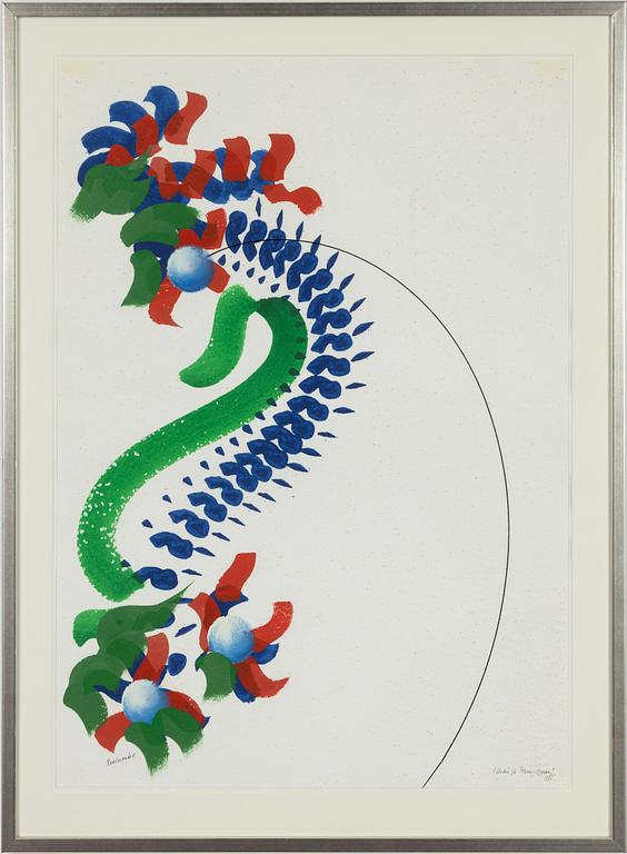 Carl Fredrik Reuterswärd, 'Studie för Peking-Operan'.